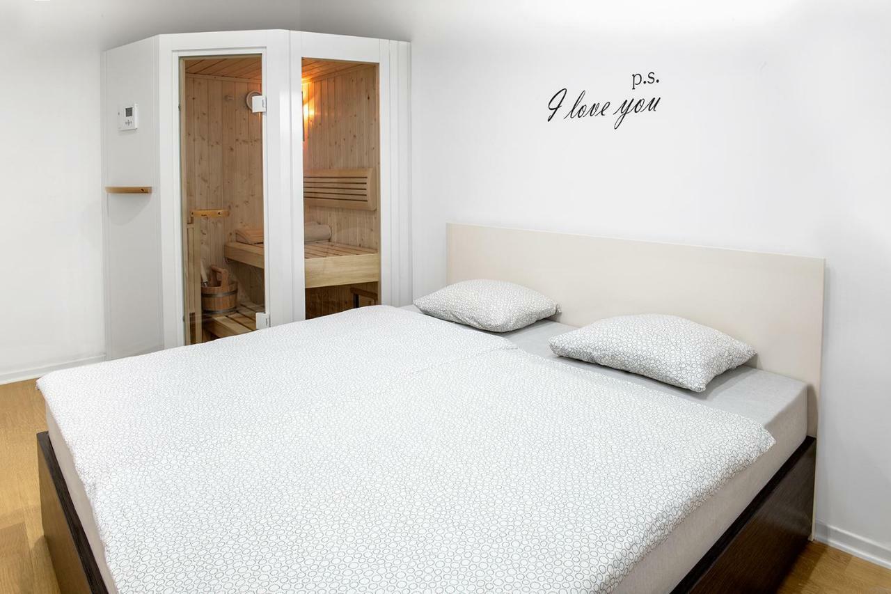 Sauna - Flexible Selfcheckins 6 - Zagreb - Garage - Electric Vehicle Ccharger - Loggia - New - Luxury - Apartments Repinc 6 Eksteriør bilde